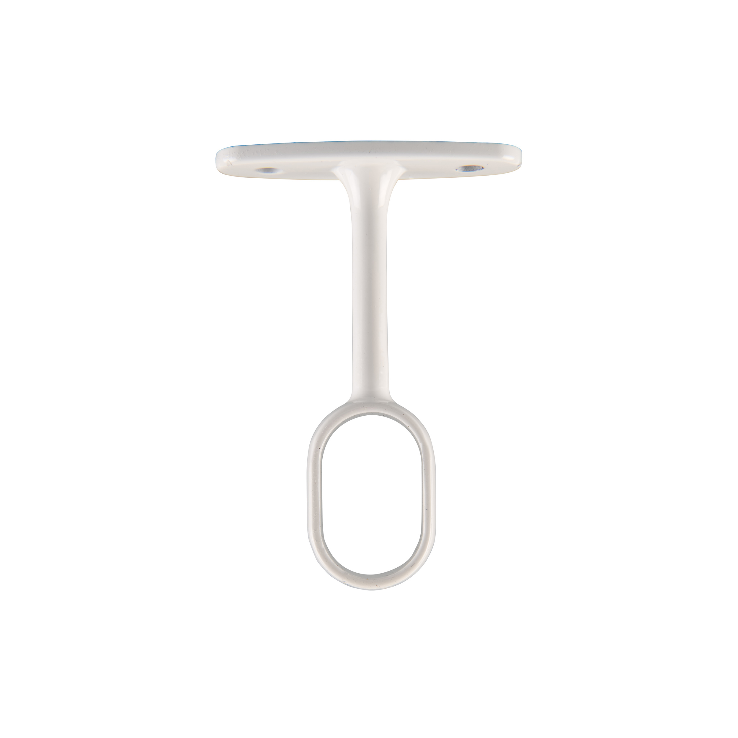 Support armoire central oval Blanc