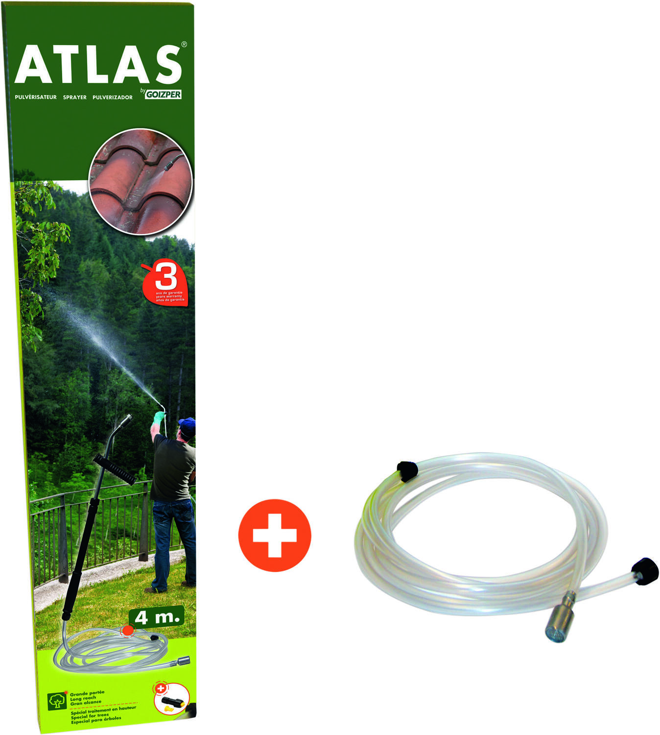 Pulvérisateur à seringue hydronette Atlas Portée 6/8m - MATABI