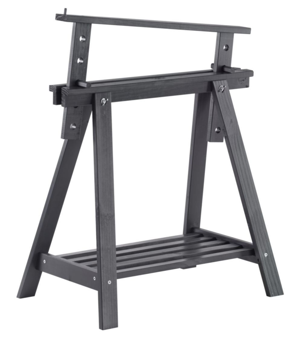 Tréteau Réglable Architecte Gris Anthracite 70/98,7x70x45cm