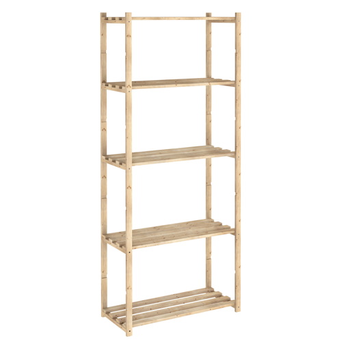 Etagère 5 tablettes Natura