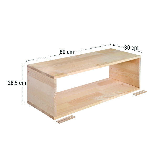 Cube wally 80 x 30 cm