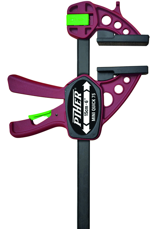 Serre-joint miniquick piher 30 x 6 cm réversible