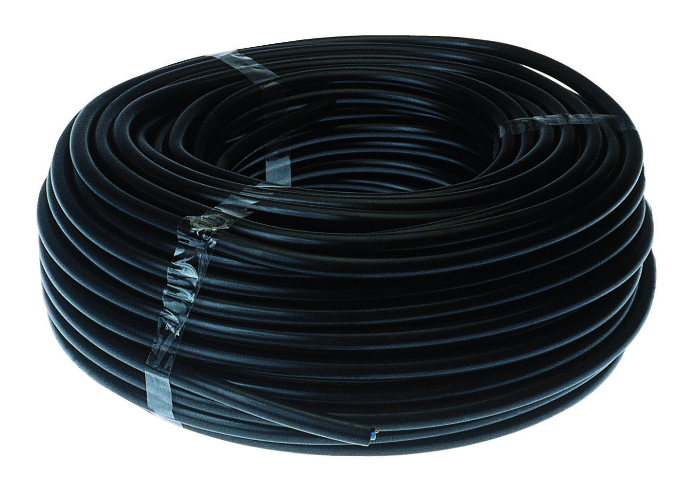 Câble électrique U-1000 R2V 3G1,5mm² Noir 50m - ELECTRALINE