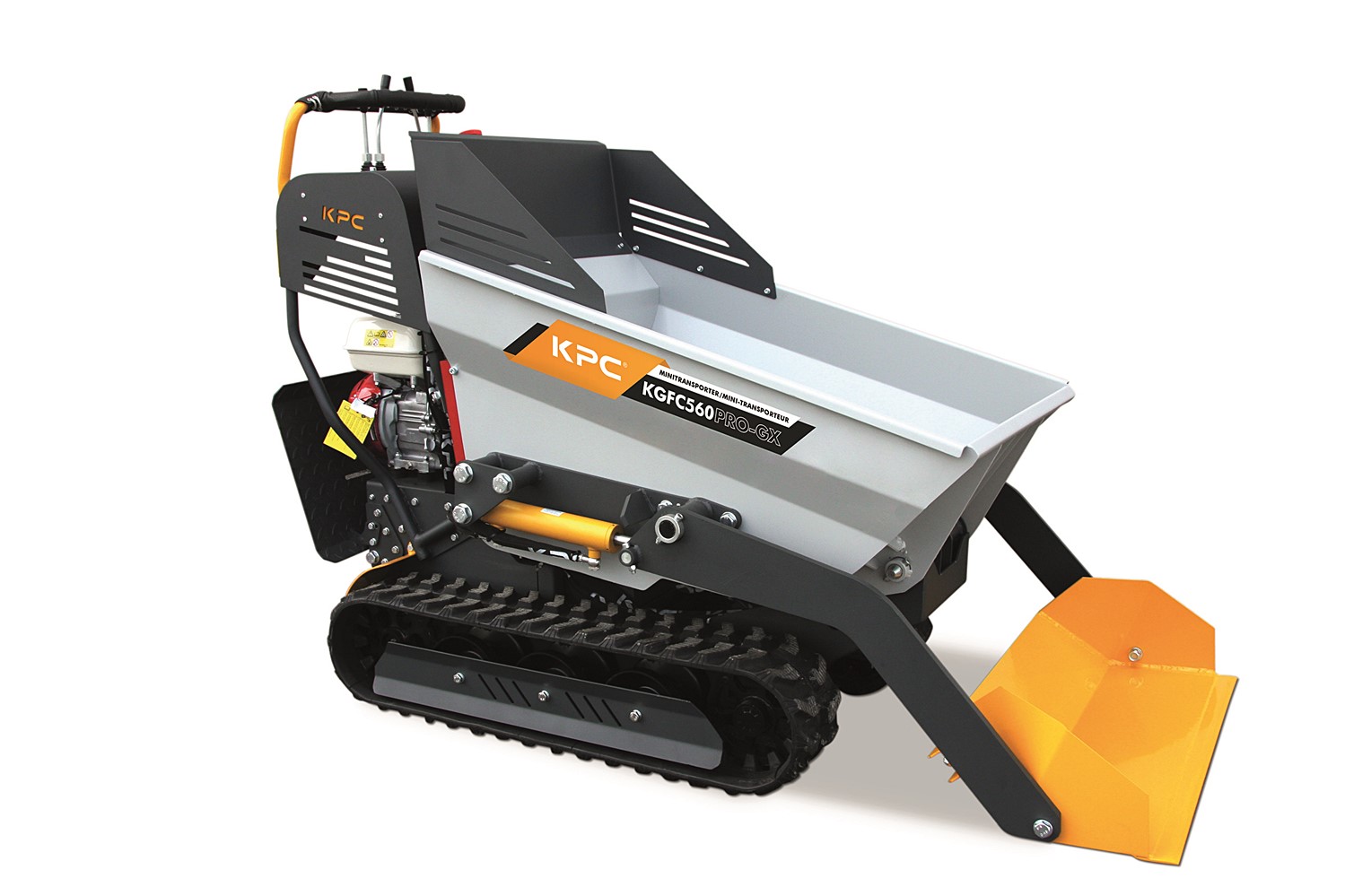 Mini dumper thermique moteur essence honda gx200