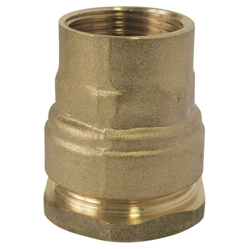 Raccord PE laiton droit femelle PE20 - F15/21