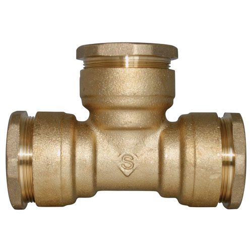 Té égal PE laiton PE20