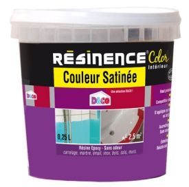 peinture sol resine color rose bonbon 250ml - RÉSINENCE