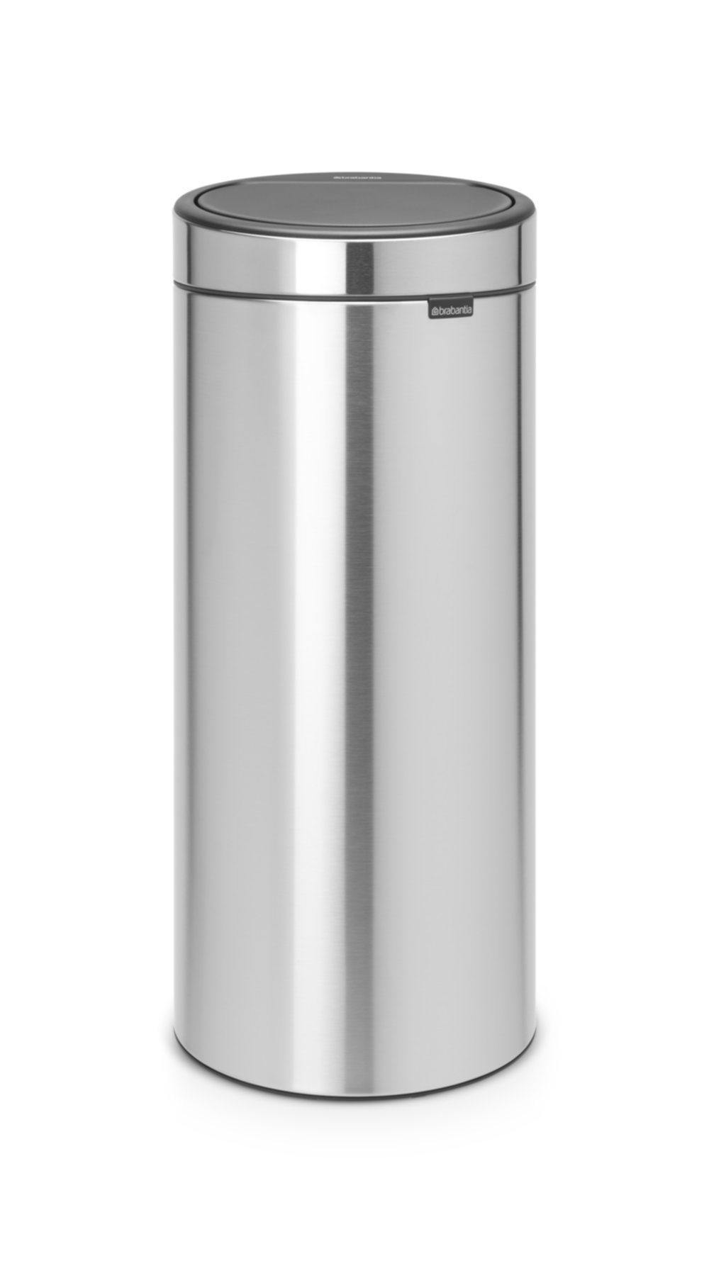 Poubelle de cuisine Touch Bin New Matt Steel 30L - BRABANTIA