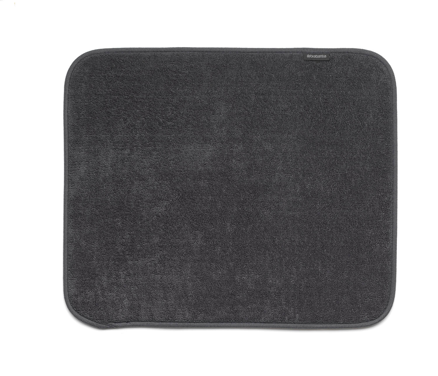 Tapis égouttoir en microfibre 47x40cm SinkSide gris foncé - BRABANTIA