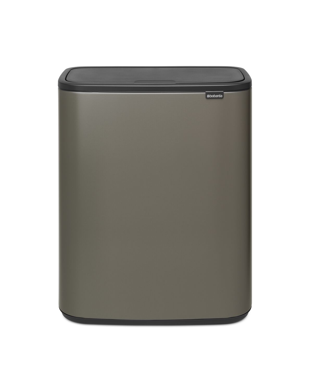 Poubelle de Cuisine Bo Touch Bin 2x30L Platinium