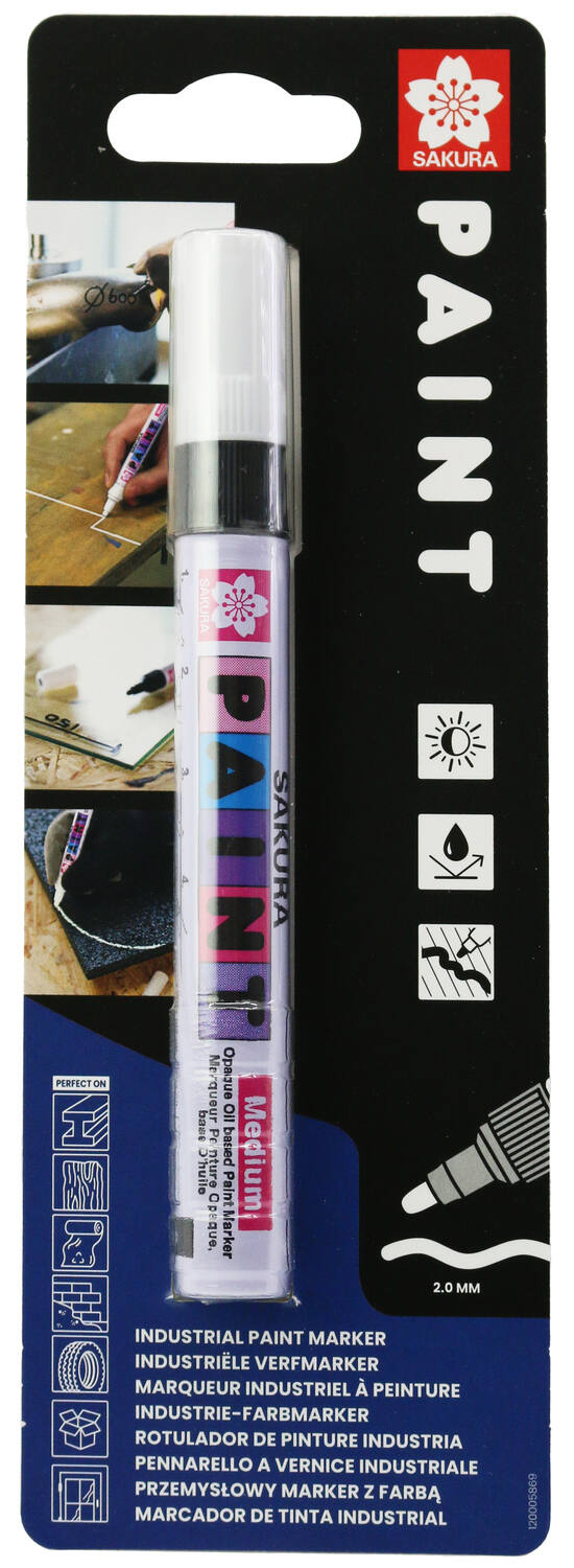 Marqueur Pointe Medium Noir - SAKURA