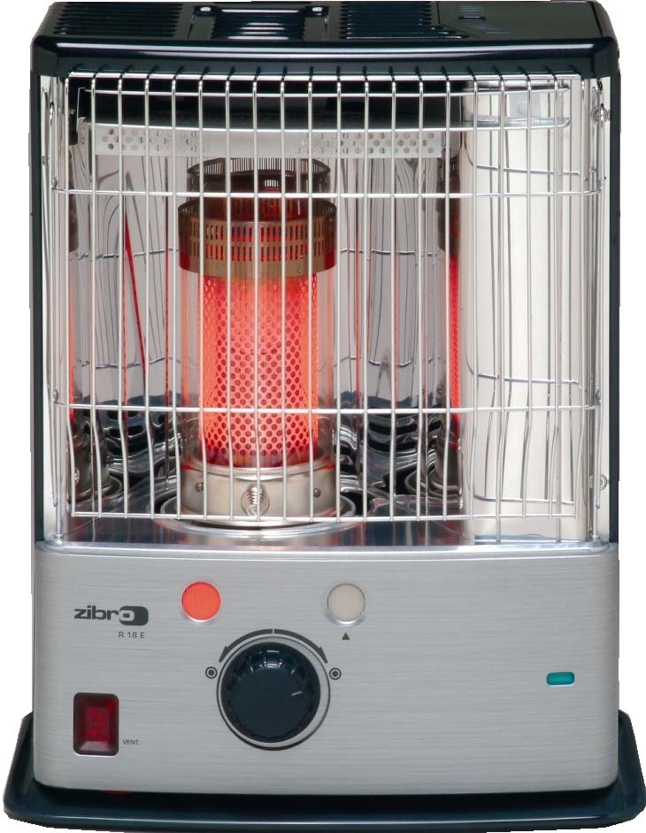 Poêle à pétrole zibro r 18 e