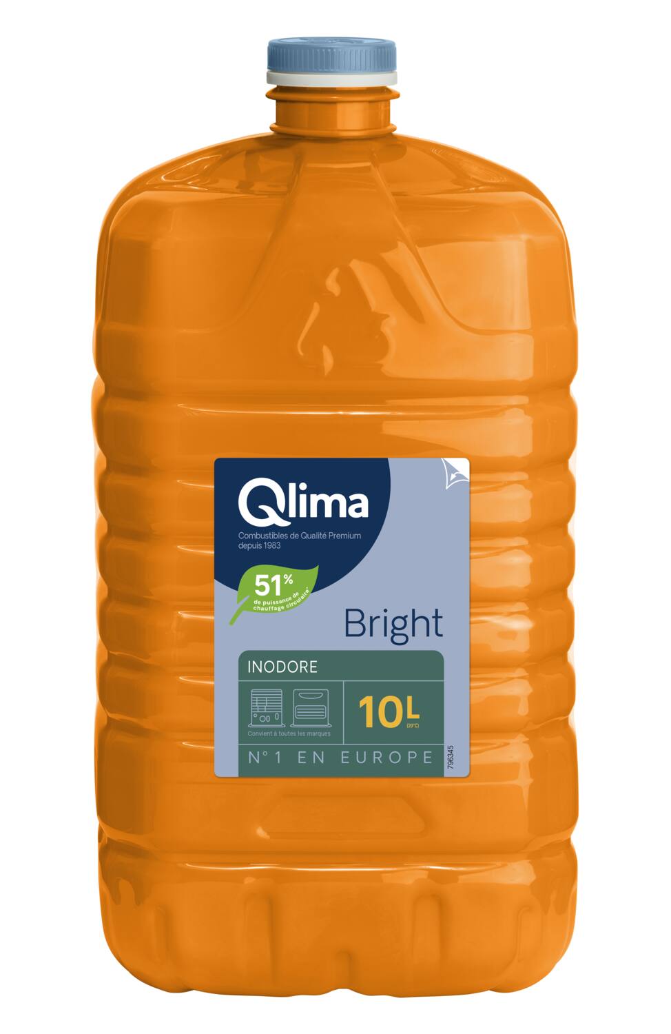 Combustible pétrole Bright 10L - QLIMA