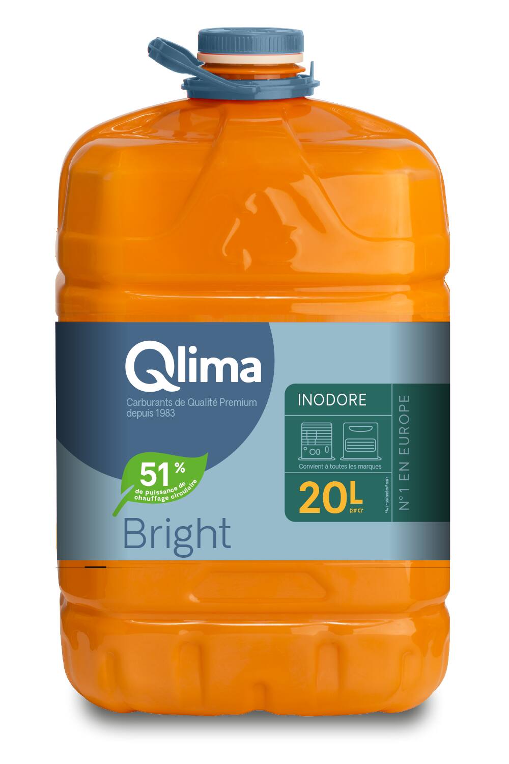 Combustible pétrole Bright 20L - QLIMA