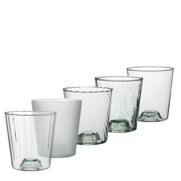 Pot orchidée verre h15 d13,5cm