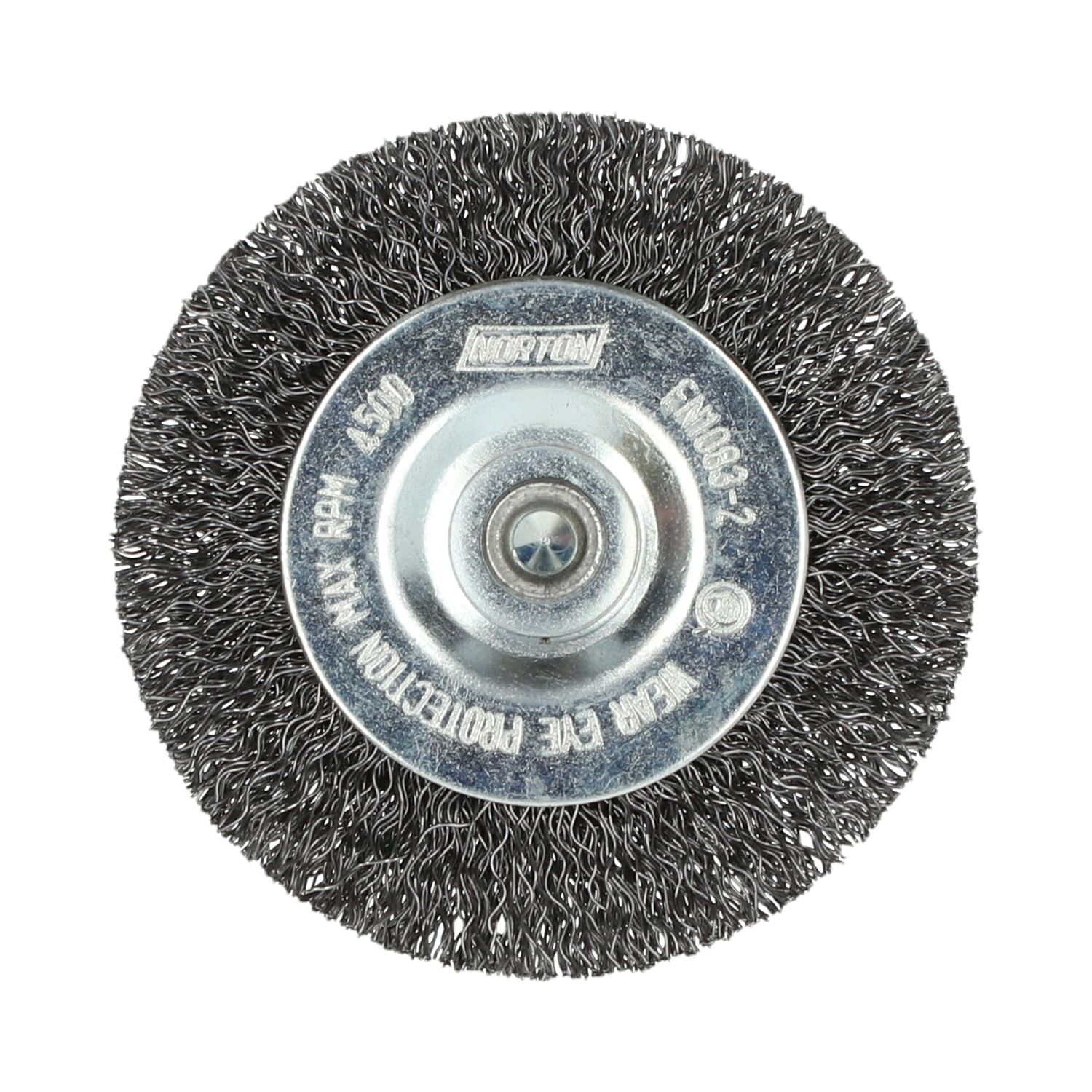 Brosse perceuse circulaire acier ondulé Ø75mm - NORTON
