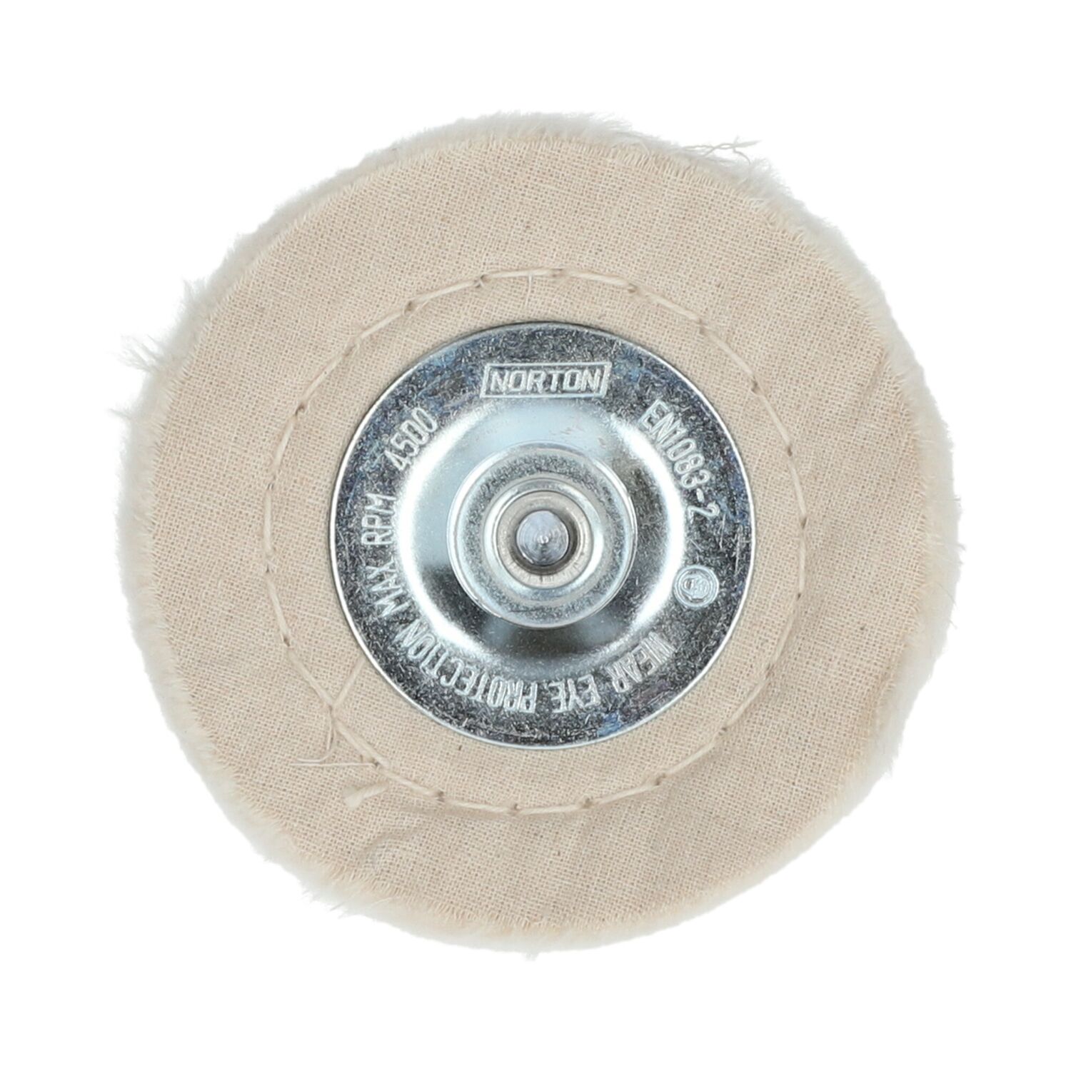 Roue de polissage Ø100 pour perceuse coton, laiton - NORTON