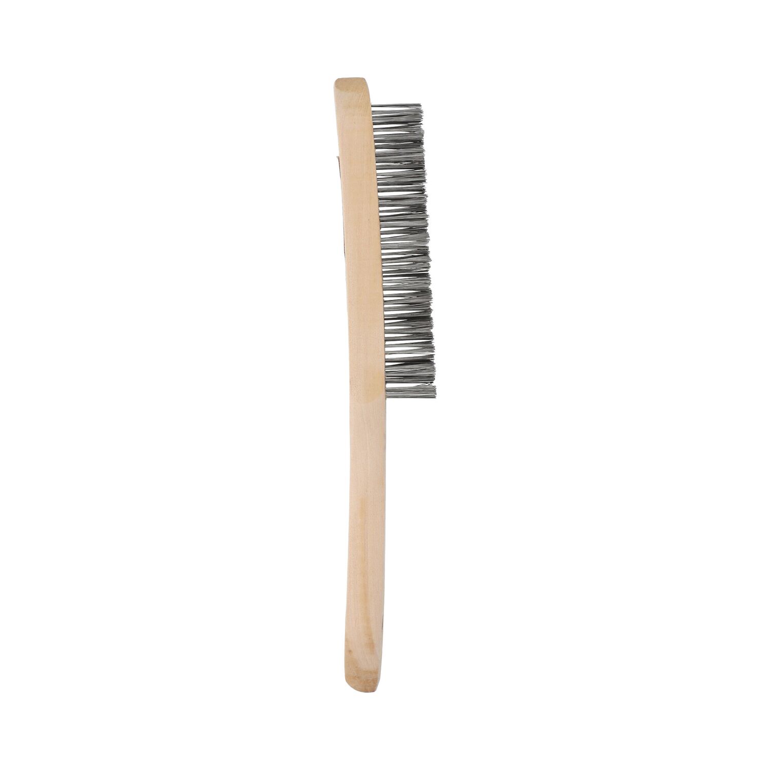 Brosse main + manche bois 290x45mm acier/bois - NORTON