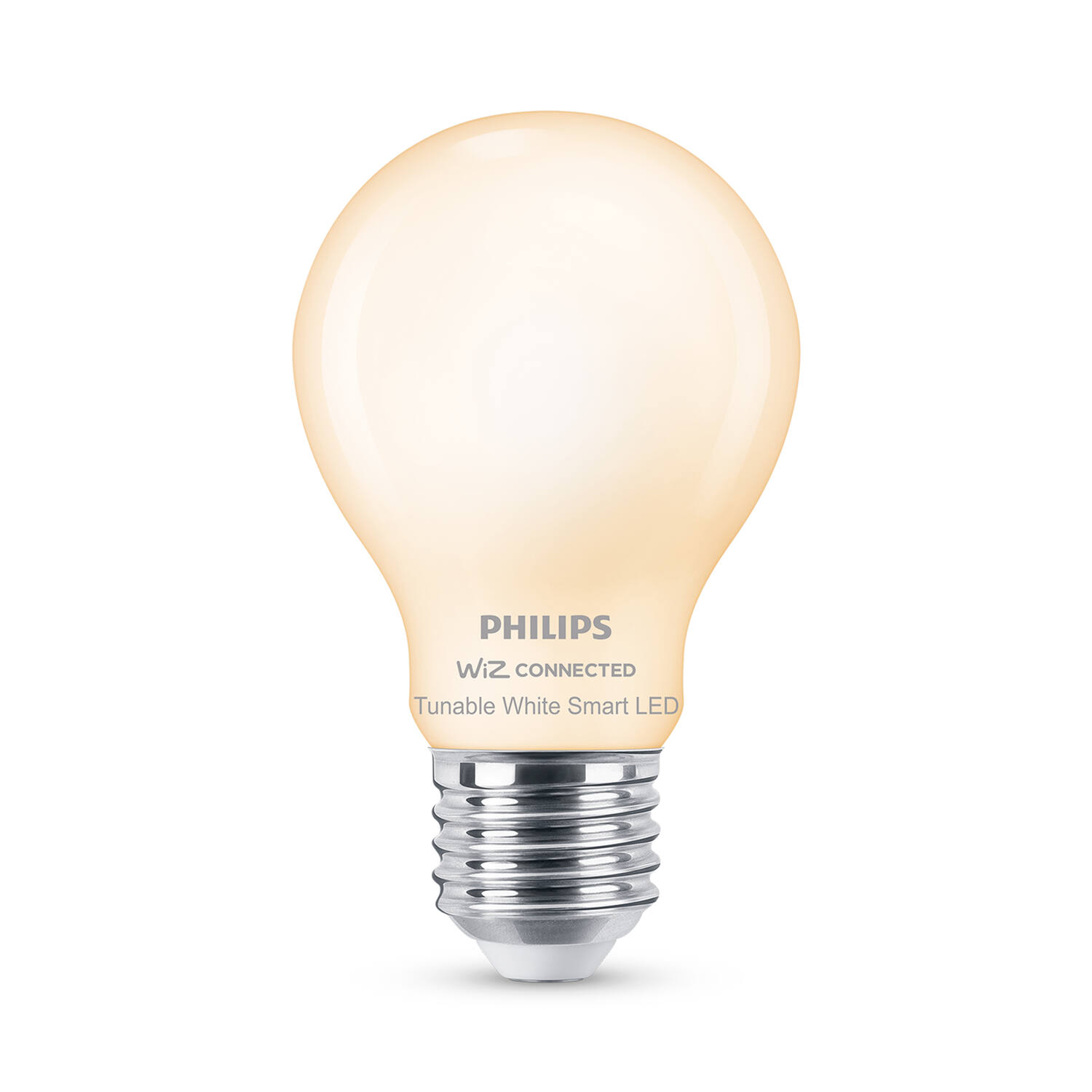 Ampoule filament connectée standard E27 CCT transparent 60W - PHILIPS