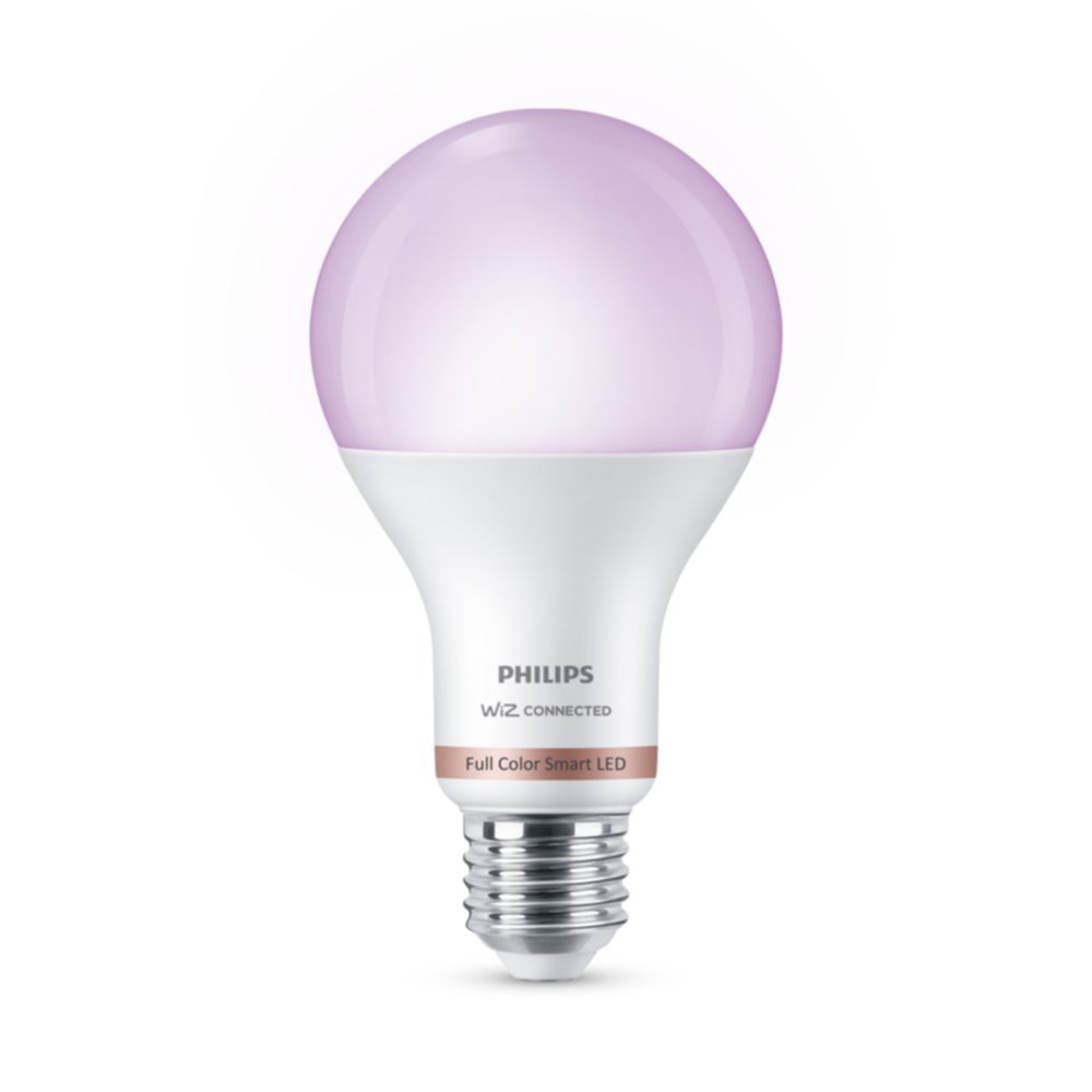 Ampoule SMD connectée standard E27 RVB CCT opaque 100W - PHILIPS