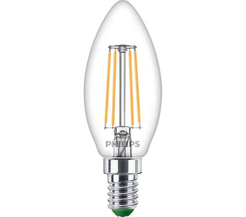 Ampoule flamme UltraEfficient 2700K 40W B35 E14 - PHILIPS