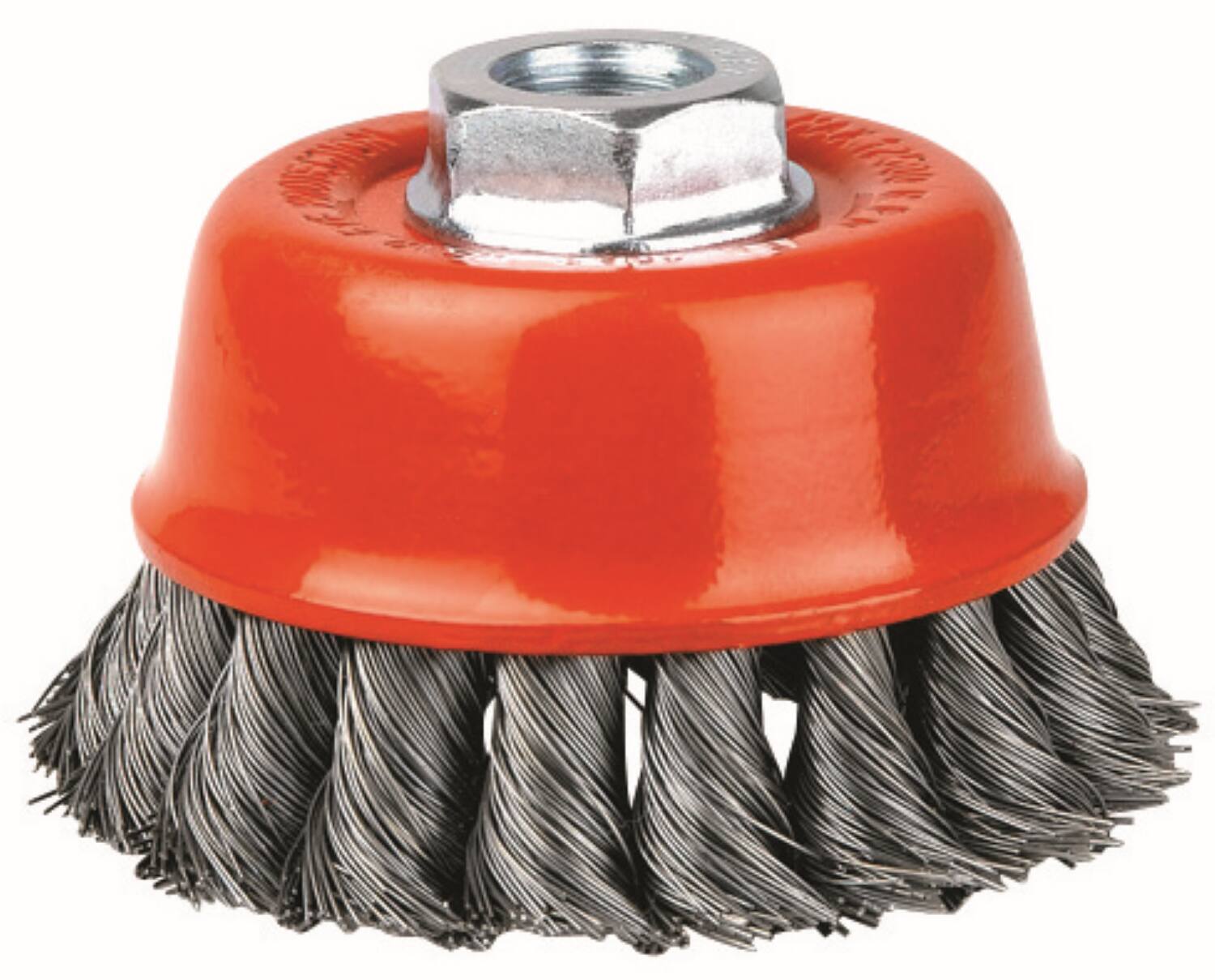 Brosse coupe mèches acier torsadées Ø70mm - SCID