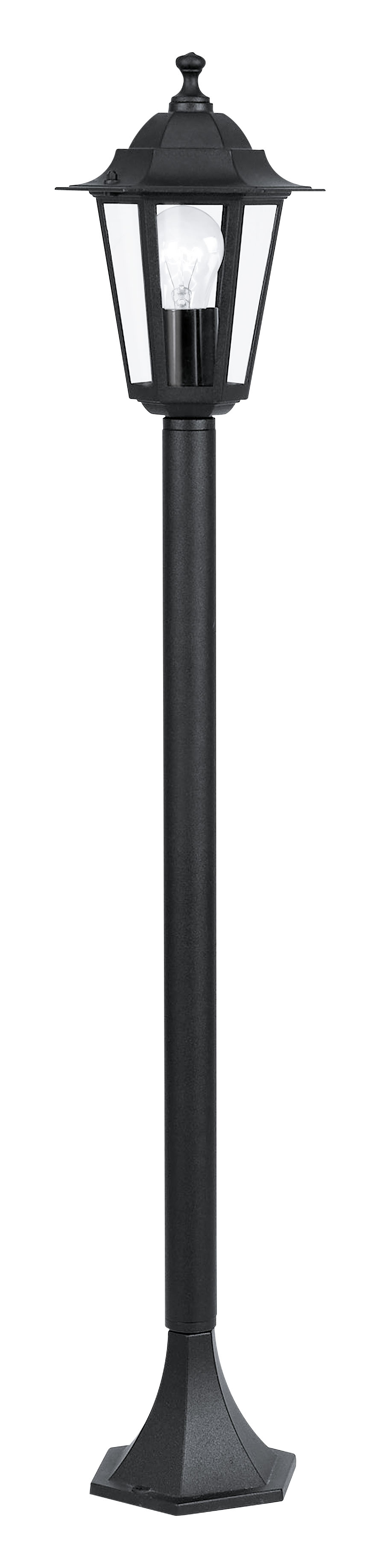 Potelet Exterieur LATERNA Noir E27 60W - EGLO 