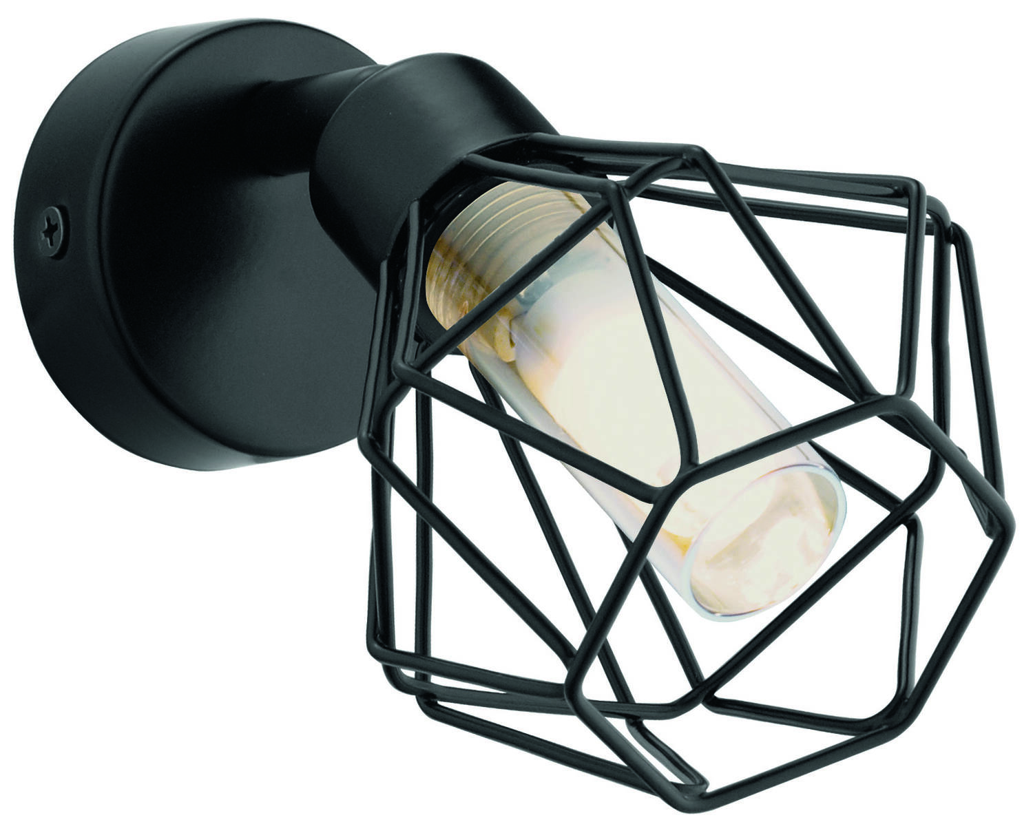 Spot Zapata en acier noir G9-LED 1 x 3W 3000K - EGLO