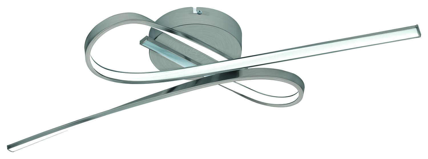 Plafonnier Led Symphonie nickel mat 2x10W - EGLO