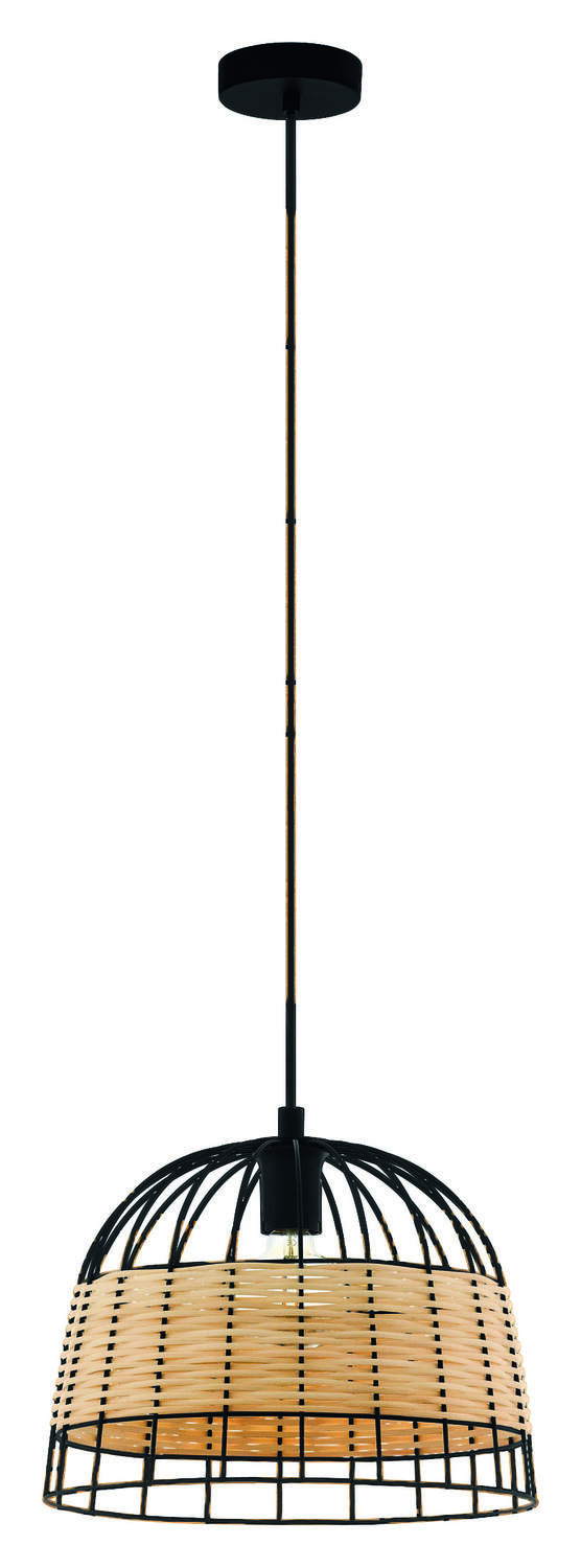 Lumière suspendue en acier Anwick E27x1 noir- EGLO