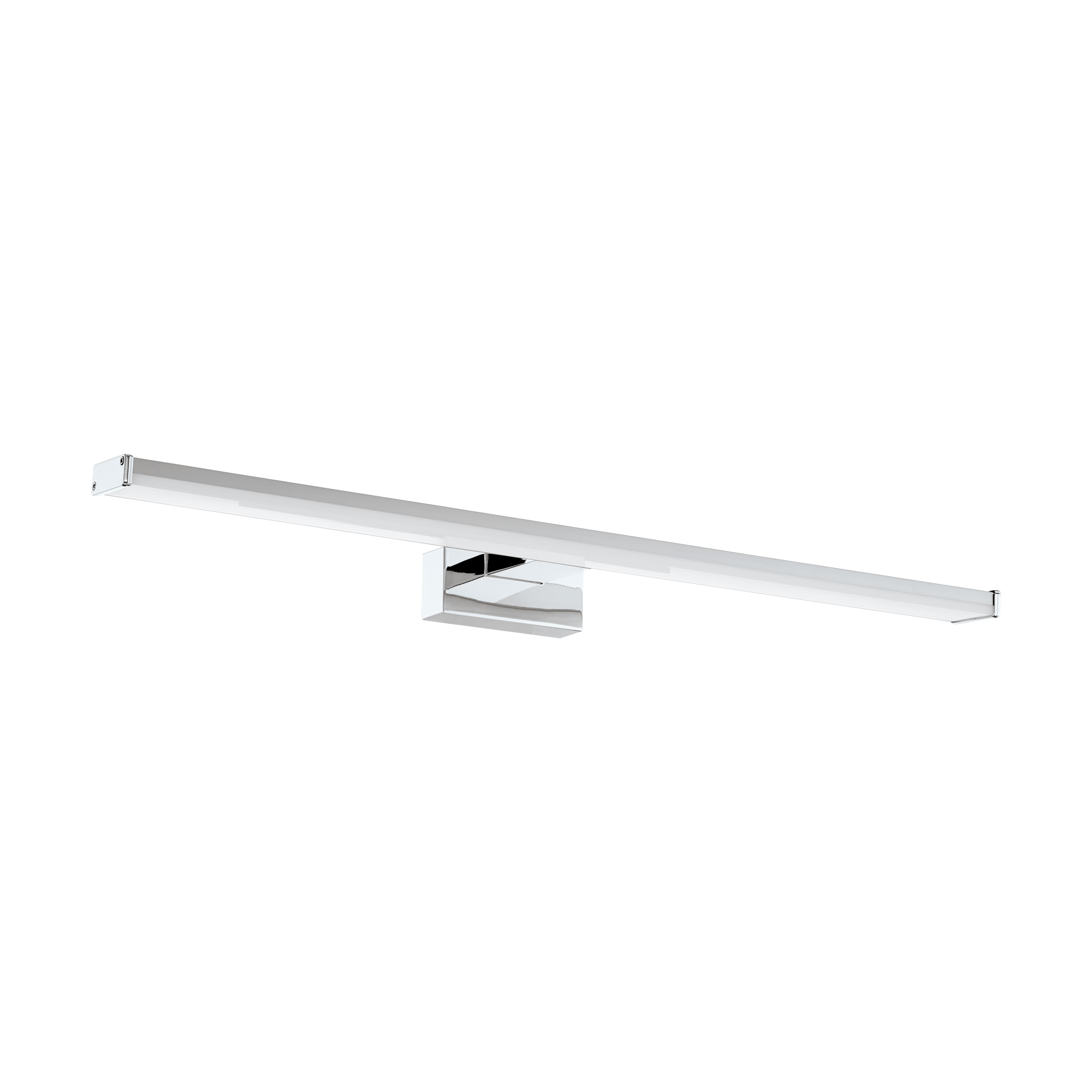 Applique miroir salle de bain Pandella acier chrome 40 X 600 mm LED incl. 11W 1350 Lumens 4000K IP44 - EGLO