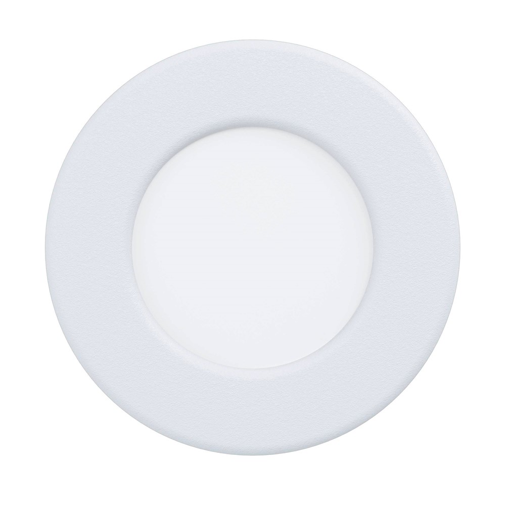 Led encastrable Fueva 5 blanc ø 86 mm LED incl. 2.7W 4000k IP44 - EGLO