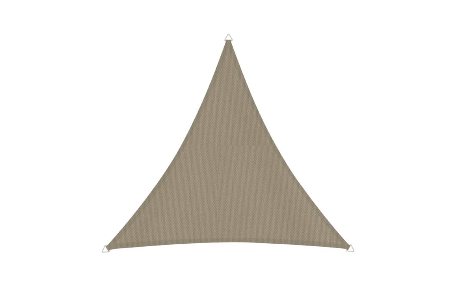 Voile d’ombrage triangle taupe 