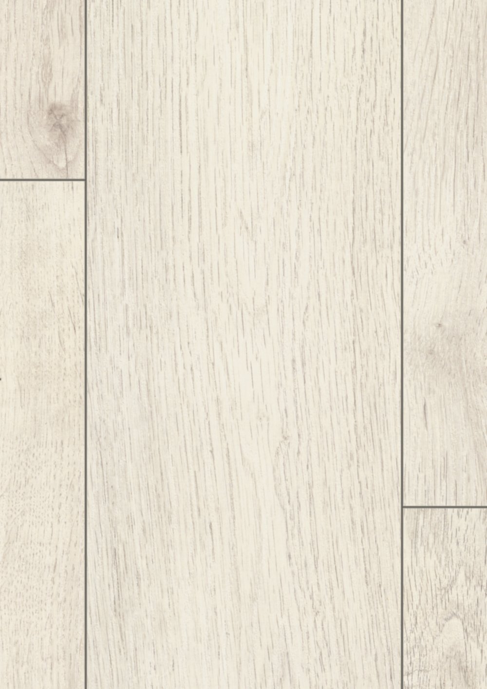 Revêtement de sol stratifié Chêne Cortina blanc 129,2x19,3x0,8cm - EGGER