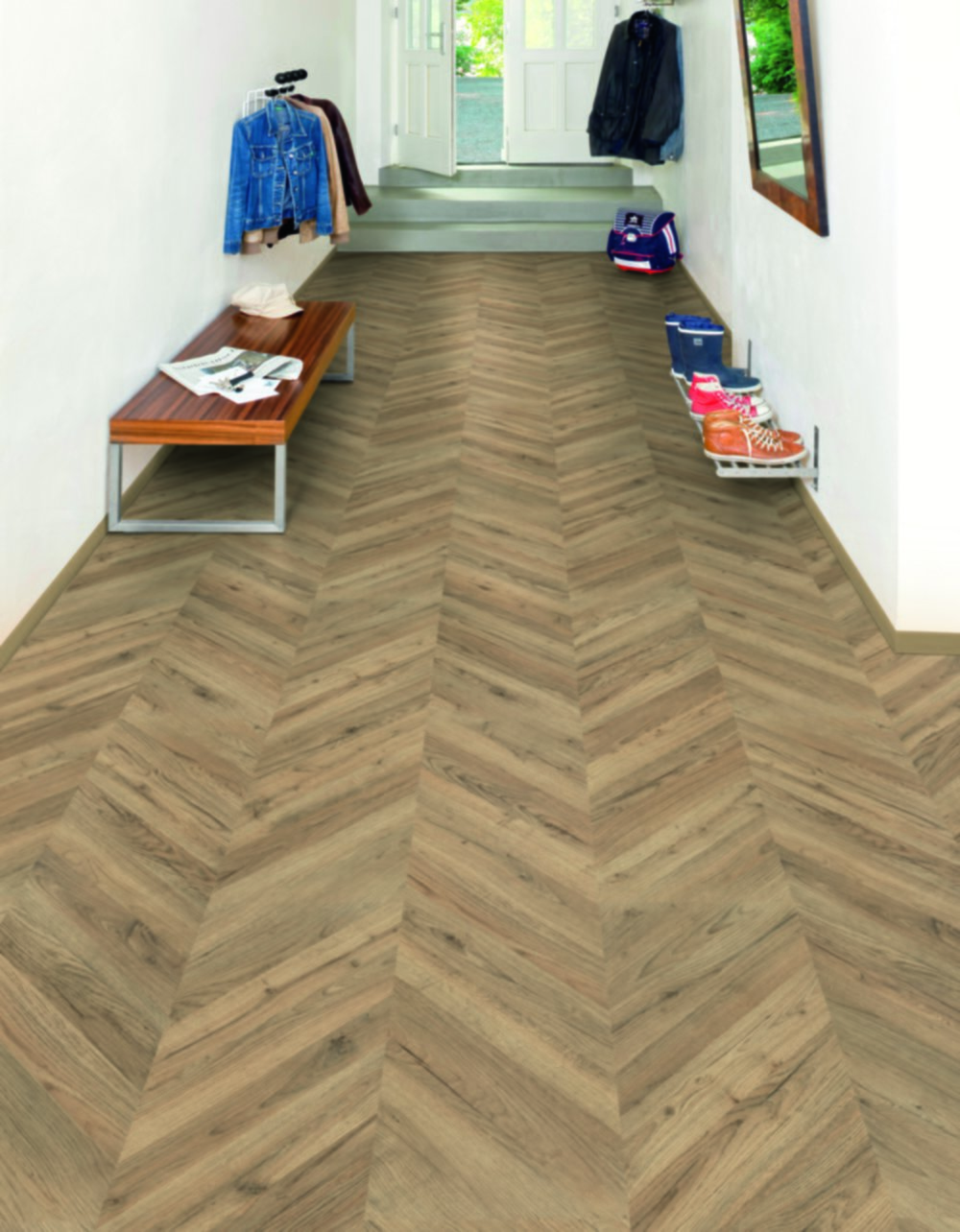 Revêtement de sol stratifié King Size chêne Riling foncé 832 - EGGER