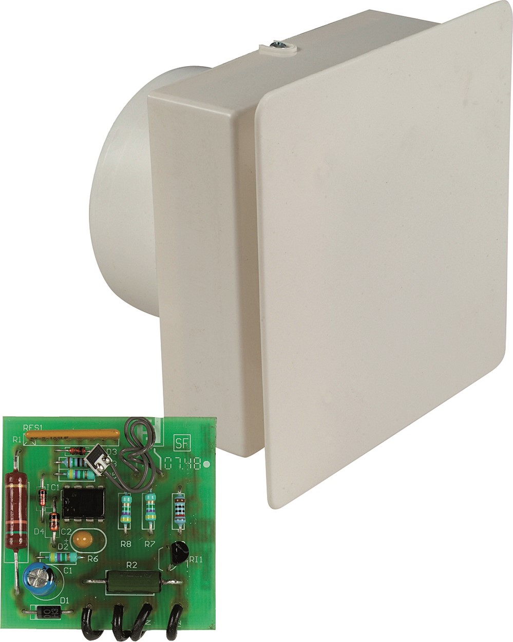 Détection d'humidité - Mono vmc 125 mm hygrovariable - HBH