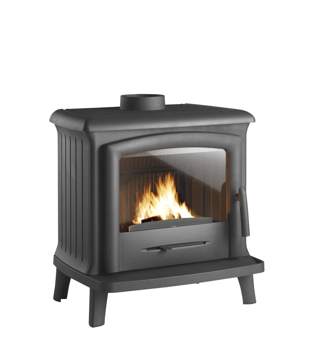 Poêle à Bois fonte Norik 4-9kW Bûches 50cm - INVICTA