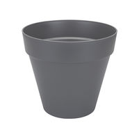 Pot loft rond 40 anthracite Hauteur 35 cm - ELHO