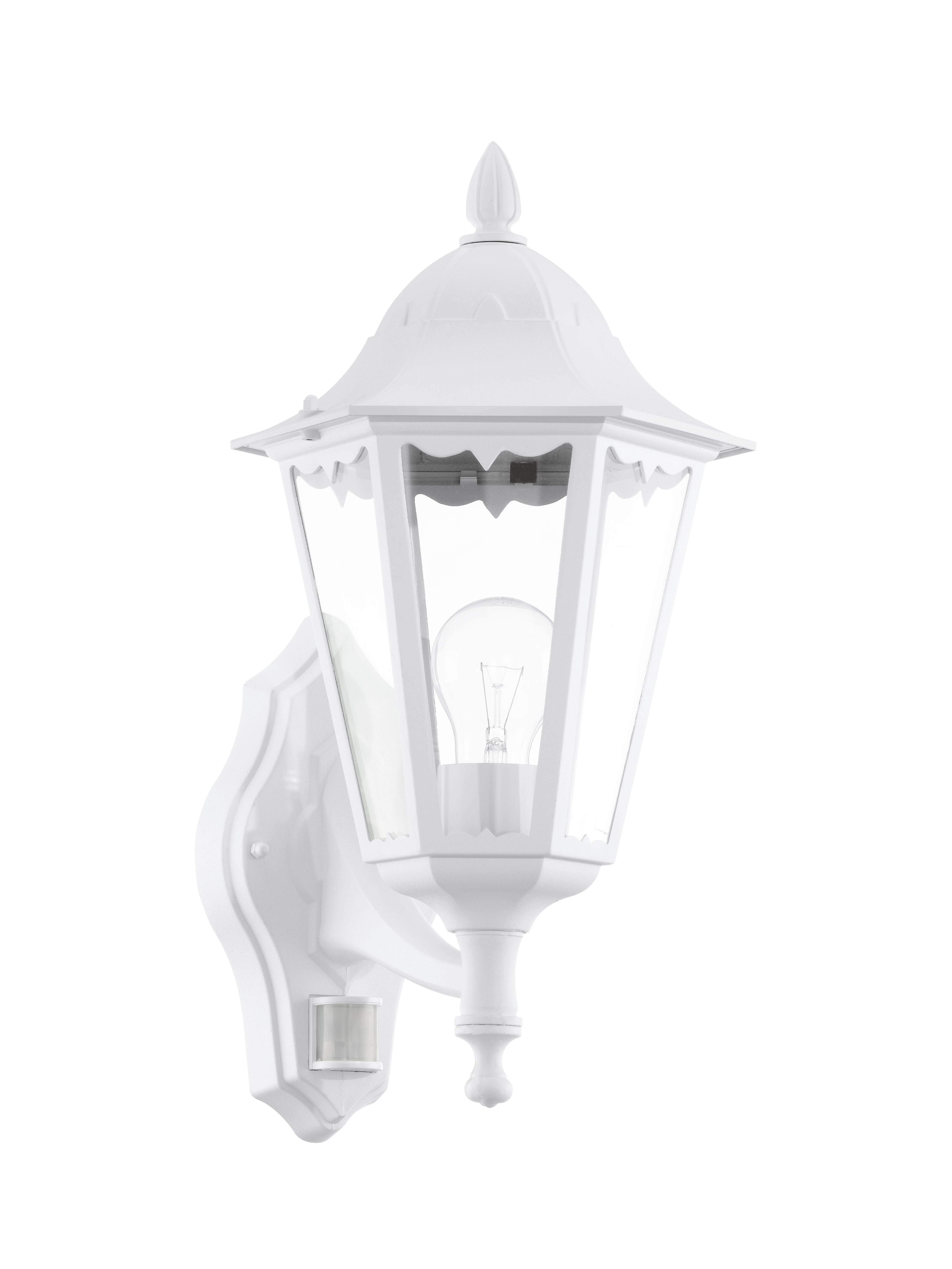 Applique d'extérieur NAVEDO blanche avec détecteur - EGLO