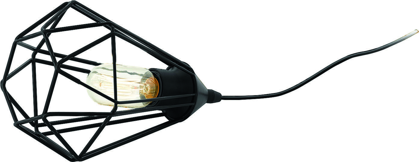 Lampe de Table Tarbes noir ø 175mm 1 x 60W E27 - EGLO