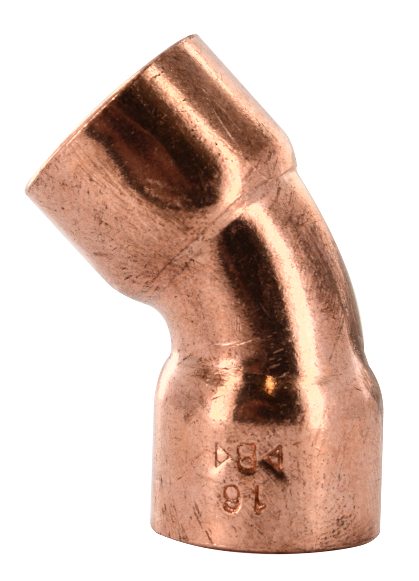 Coude 45° DF d16 - NOYON & THIEBAULT