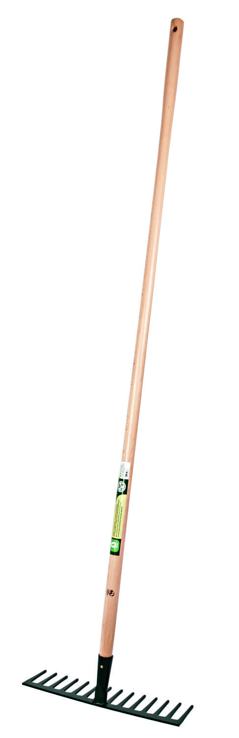 Râteau droit vert 14 dents - INVENTIV