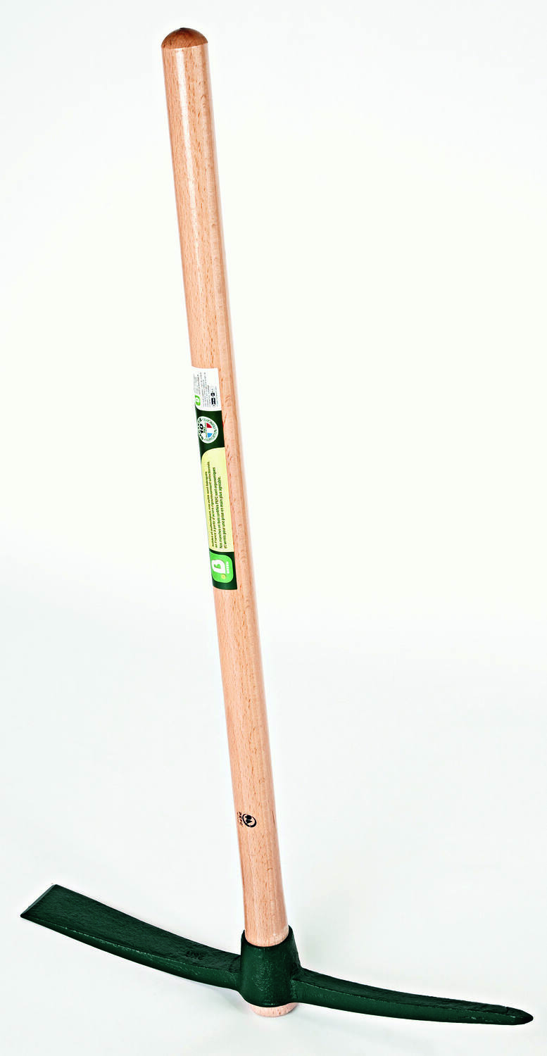 Pioche terrassier manche bois 2kg - INVENTIV