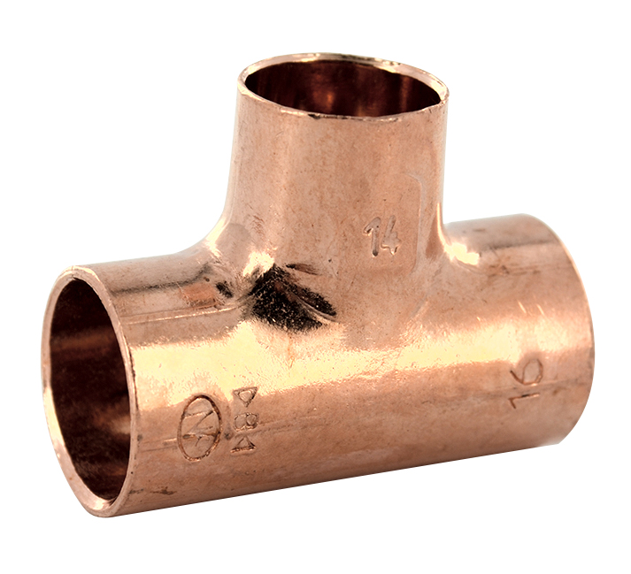 Té souder cuivre d14-12-14 - NOYON & THIEBAULT