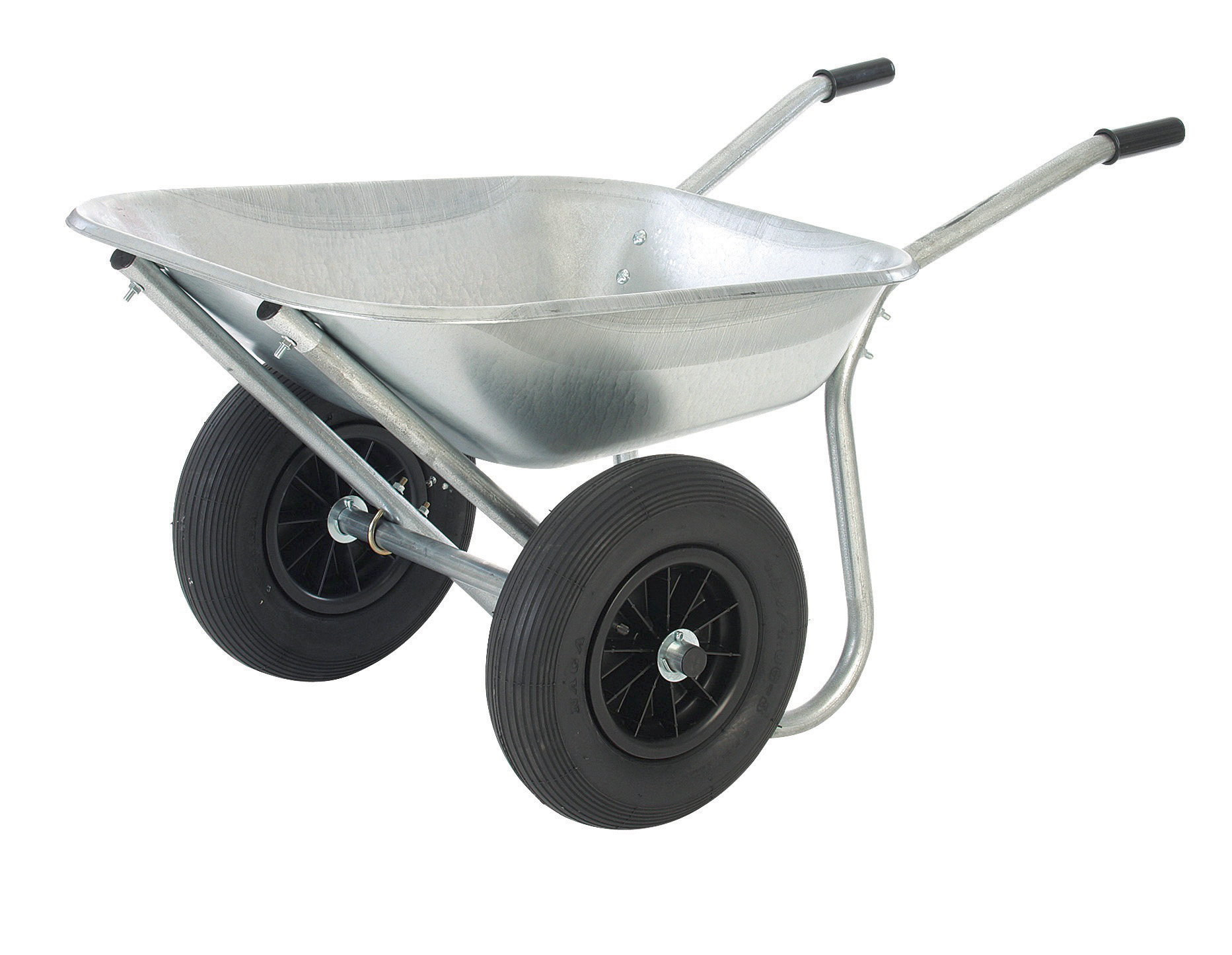 Brouette jardinage galva 2 roues