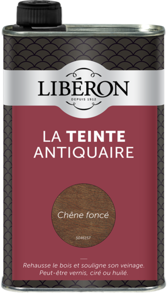 Teinte antiquaire bois durs chêne foncé 0,5L LIBERON