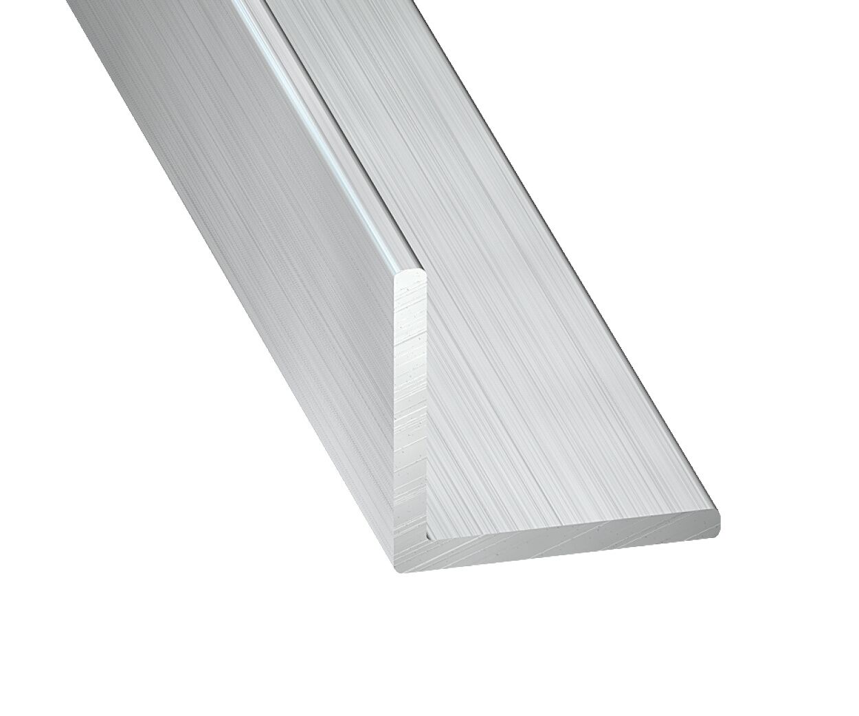 Cornière Aluminium 10x10mm ép.1mm 2m Brut - CQFD