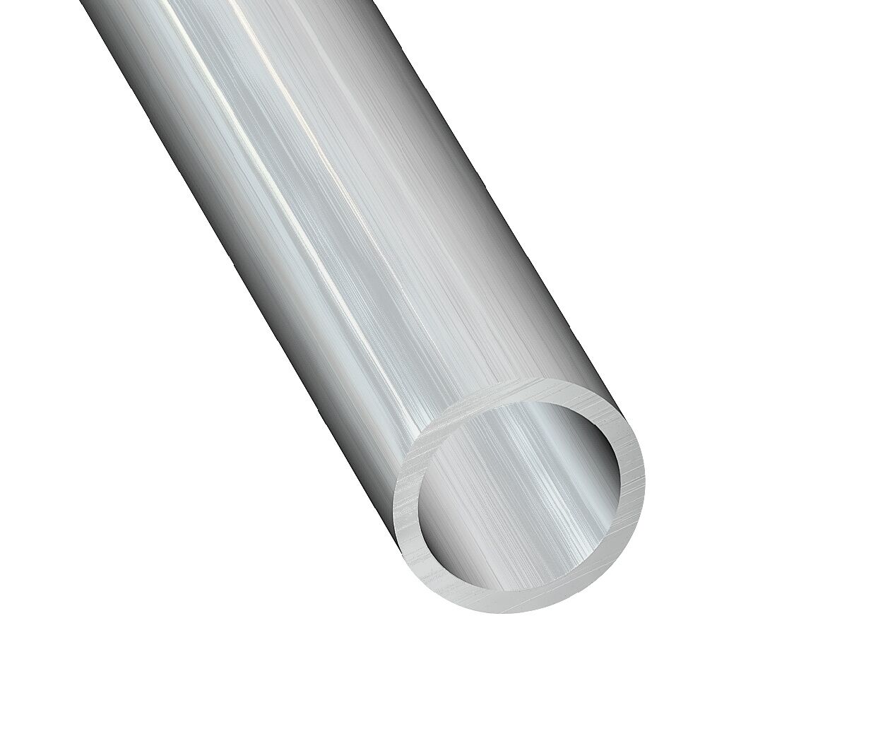 Tube Rond Aluminium ∅12mm ép.1mm 1m Brut - CQFD