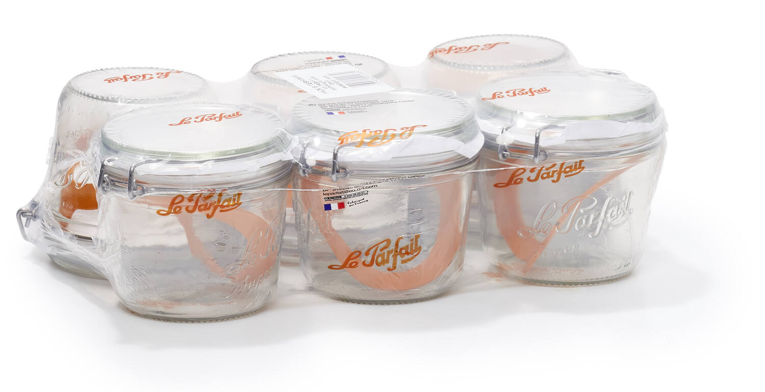 6 Terrines 500gr Ø100 - LE PARFAIT