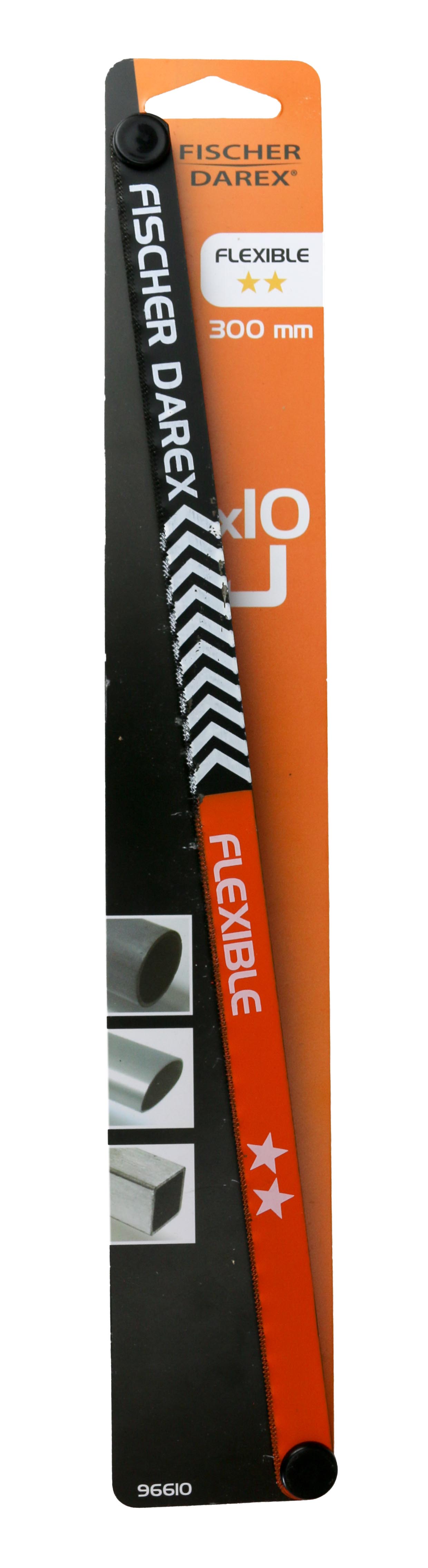 Lame x10 métaux flexible 300mm